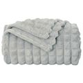 vidaXL Prikrývky na hodenie 6 ks Sivá 270 x 240 cm 9.93 kg Flís