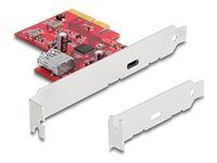 PCI Express x4 karta na 1 x externý USB