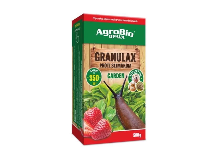 Prípravok proti slimákom AGROBIO Granulax Garden 500 g