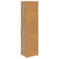 vidaXL Highboard Remeselný dub 45 x 42,5 x 185 cm Kompozitné drevo