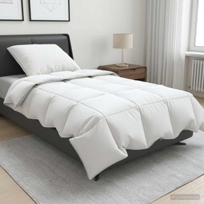 vidaXL Súprava paplónu z 90% husacieho peria FULDA 2 ks 135 x 200 cm