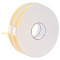 vidaXL Samolepiaca penová páska 2 ks Biela 20mm x 10m CR Pena