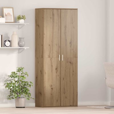 vidaXL Highboard Remeselný dub 70 x 33.5 x 180 cm Kompozitné drevo