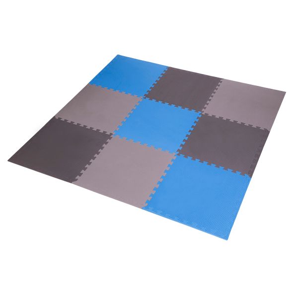 Ochranná puzzle podložka MP10 modrá-šedá
