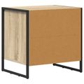 vidaXL Nočný stolík 2 ks Sonoma 50 x 39.5 x 50 cm Kompozitné drevo