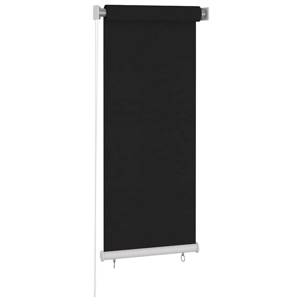 vidaXL Vonkajšia zatemňovacia roleta 65 (Š) x 140 (V) cm čierna