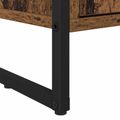 vidaXL Vysoké skrinky Staré drevo 79 x 36 x 200 cm Kompozitné drevo