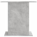 vidaXL Stojan na akvárium betónový sivý 75x36x72,5 cm kompozitné drevo