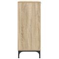 vidaXL Servírovacia skriňa Sonoma dub 89,5 x 33 x 82 cm