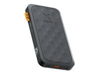 Power banka - 10000 mAh - 20 watt - PD, QC 3.0 - 3 výstupné konektory (USB, 2 x USB-C) - polnočná čerň