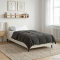 vidaXL Prikrývka na celý rok 140 x 220 cm 4 ročné obdobia Antracitová