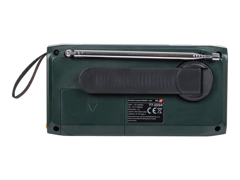 Prenosné rádio AM/FM/DAB/BT BLOW RA19, Solárne, Bluetooth 5.1 Přenosné rádio AM/FM/DAB/BT BLOW RA19, Solární, Bluetooth 5.1