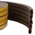 vidaXL Samolepiaca tesniaca páska na okno Hnedá 10 x 6 mm 50 m