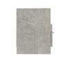 vidaXL TV stolík betónový sivý 150x33,5x45 cm spracované drevo