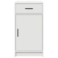 vidaXL Servírovacia skriňa Biela 40 x 40.5 x 75 cm Kompozitné drevo