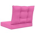 vidaXL Vankúš na vonkajšiu pohovku Polyester Ružová 60 x 50,5 cm