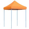 vidaXL Skladací pop-up párty stan oranžový 200x200x306 cm