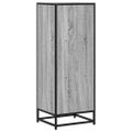 vidaXL Knižnica sivý dub sonoma 40x35x107,5 cm kompozitné drevo