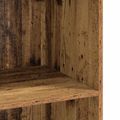 vidaXL Highboard Staré drevo 70 x 41 x 124 cm Kompozitné drevo