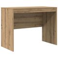 vidaXL Stôl Remeselný dub 145.5 x 50 x 127 cm 2 ks