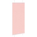 vidaXL Plisovaná roleta ružová 90x200 cm šírka látky 89,4 cm polyester