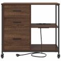 vidaXL Kabinet s nabíjacou stanicou 76 x 41 x 72 cm Kompozitné drevo