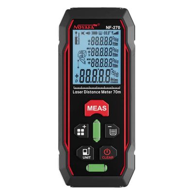 W-Star Laserový meter vzdialenosti WSNF270, 70m, objem, plocha, vodováha, pamäť 99