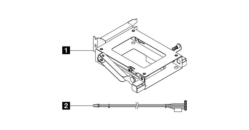ThinkSystem ST50 V3 3rd 3.5'' HDD Cage kit