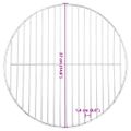 vidaXL Grilovací rošt okrúhly Ø37 cm 304 nerezová oceľ