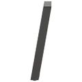 vidaXL Nohy ku konzolovému stolíku v tvare U, 2 ks, antracitové, 28 x (72-73) cm, oceľ