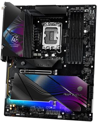 ASRock Z890 Riptide WiFi / Intel Z890 / LGA1851 / 4x DDR5 / 5x M.2 / HDMI / 2x Thunderbolt 4 / WiFi / ATX Základná doska, Intel Z890, LGA1851, 4× DDR5 DIMM (max. 256 GB), 5× M.2, HDMI, 2× Thunderbolt 4, Wi-Fi, ATX