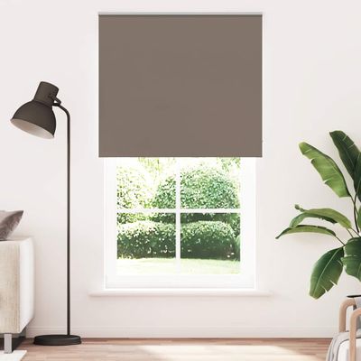 vidaXL Zatemňovacia roleta, kávová, 120x210 cm, šírka látky 116,6 cm, polyester