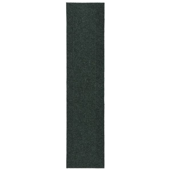 vidaXL Rohož na zachytávanie nečistôt 100x450 cm zelená