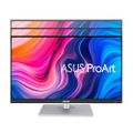 Asus ProArt/PA279CV/27"/IPS/4K UHD/60Hz/5ms/Blck-Slvr/3R LED monitor, 27", IPS, 3840×2160, 16:9, 5ms, 350cd/m2, 1000:1, 2× HDMI, DisplayPort, USB-C, 4× USB, repro, Pivot, en. tr. F, cern