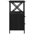 vidaXL Nočný stolík 2 ks Čierny dub 34 x 35,5 x 70 cm Kompozitné drevo