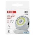 LED nočné svetlo EMOS P3324 s pohybovým senzorom na 3x AAA