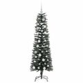 vidaXL Umelý vianočný stromček Zelená 150 cm PVC, plast a oceľ