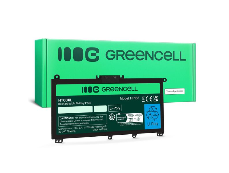 Green Cell HP163 batéria pre HP 250 G7 G8 255 G7 G8 240 G7 G8 HP 14 15 17 HP Pavilion 14 15