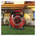 Prodlužovací kabel EMOS P084255 PROFI na bubne 25 m / 4 zásuvky / čierny / guma / 230 V / 1,5 mm2
