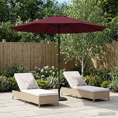 vidaXL Záhradný slnečník 230 x 230 cm Polyester Obdĺžnikový