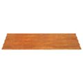 vidaXL Strešné panely 12 ks, hrdzavé 100x44 cm, cortenová oceľ