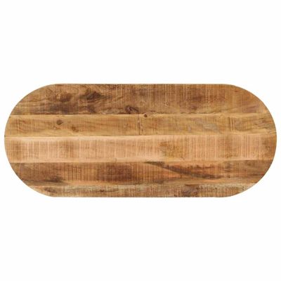 vidaXL Stolová doska 140x60x2,5 cm oválna oválna masívny mangovník