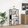vidaXL Regál na knihy 3 úrovní 60 x 29,5 x 115 cm Kompozitné drevo