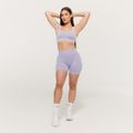 Dámske bezšvové šortky Lift Violet - GymBeam, veľkosť L