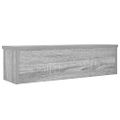 vidaXL kuchynské stojany stohovateľné 2 ks sivé sonoma 50x15x16 cm