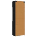 vidaXL Úložný kabinet so policami Čierny dub 70 x 42,5 x 225 cm
