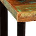 vidaXL Barový stôl, recyklovaný masív 60x60x107 cm