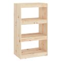 vidaXL Knižnica/deliaca stena 60x30x103,5 cm masívna borovica