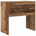 vidaXL Stôl Staré drevo 80 x 40 x 76 cm