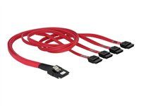 Kábel SATA/SAS - 4 linky - SATA (F) do 36 pinov 4i Mini MultiLane (M) - 50 cm